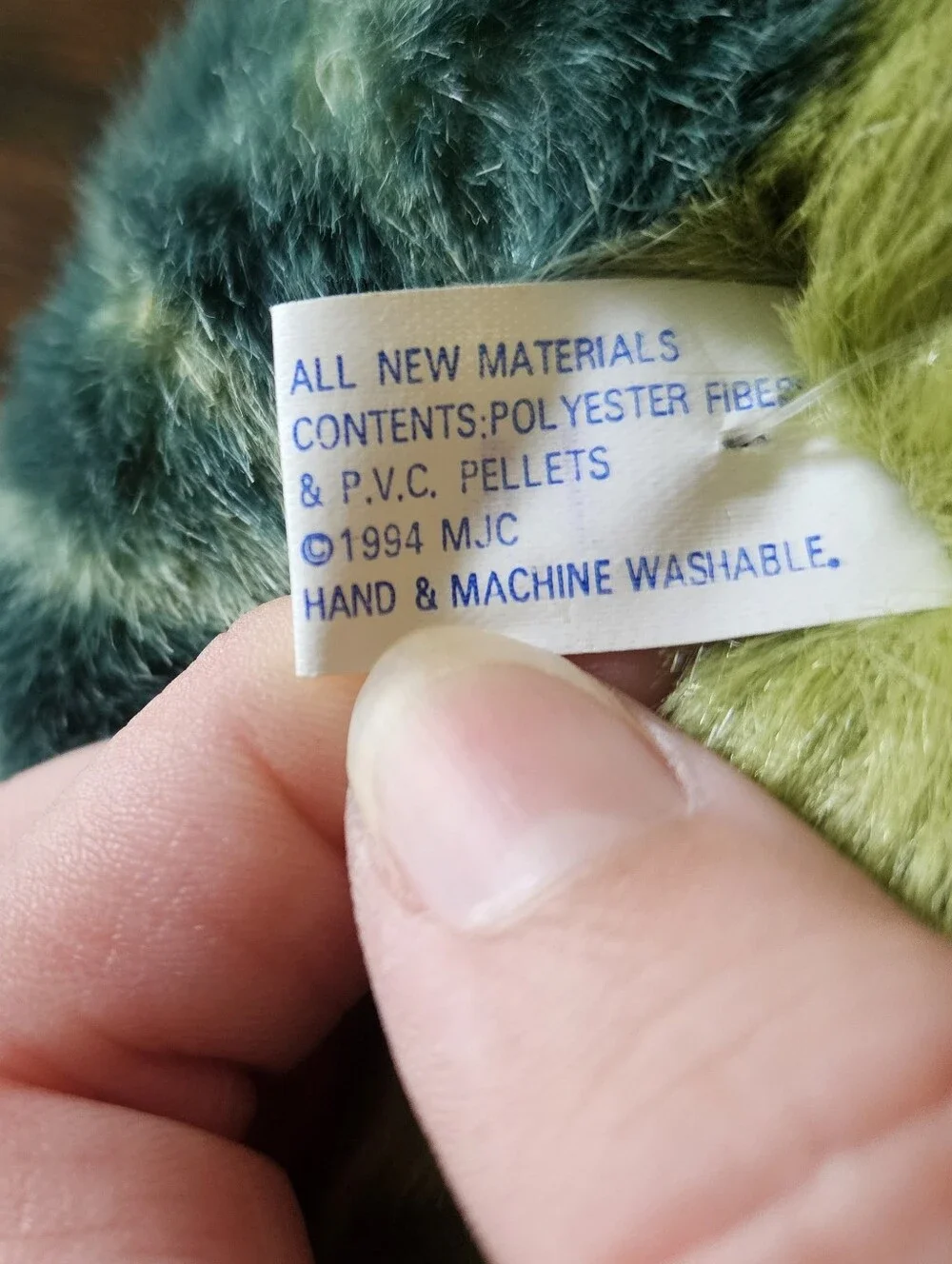 Vintage 1994 Puffkins Turtle Plush Toy